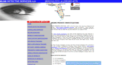 Desktop Screenshot of miamidetectiveservices.com